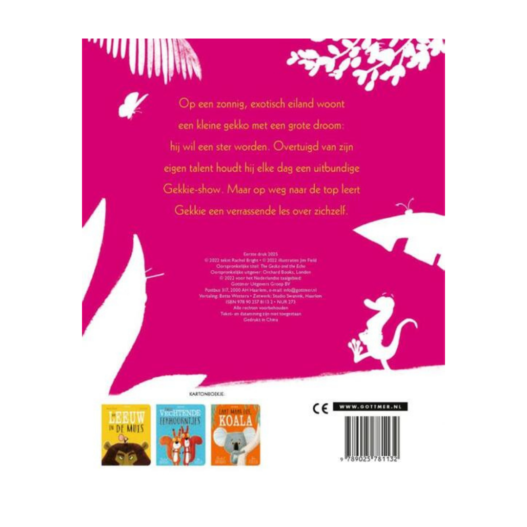 Gekkie de Gekko (kartonboek)