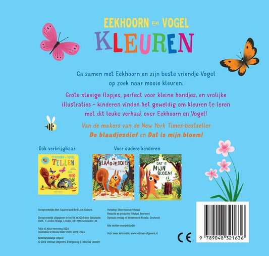 Eekhoorn en Vogel – Kleuren