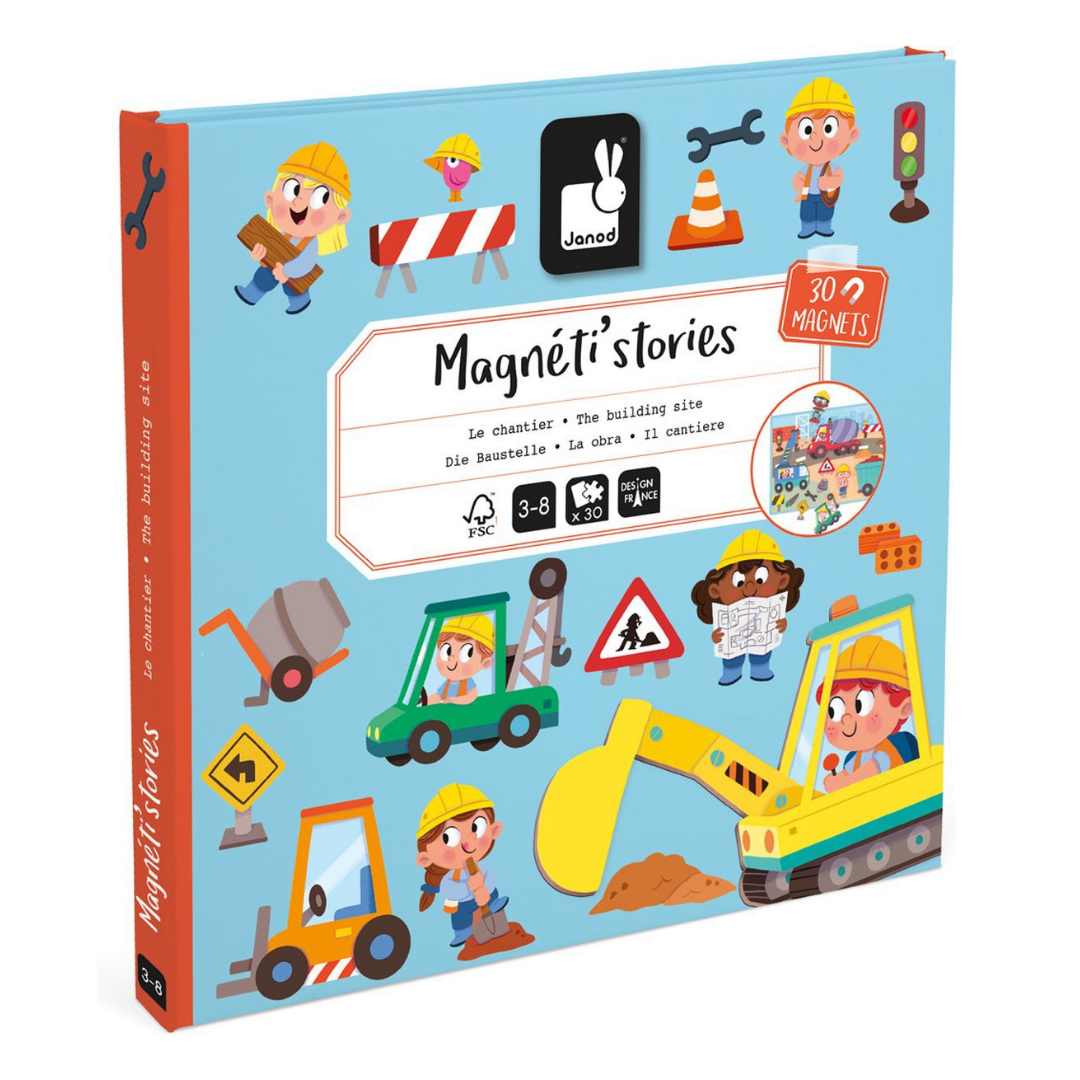 Janod - Magneti Stories Bouwterrein