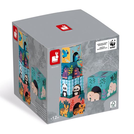 Janod - Stapeltoren met speelfiguren