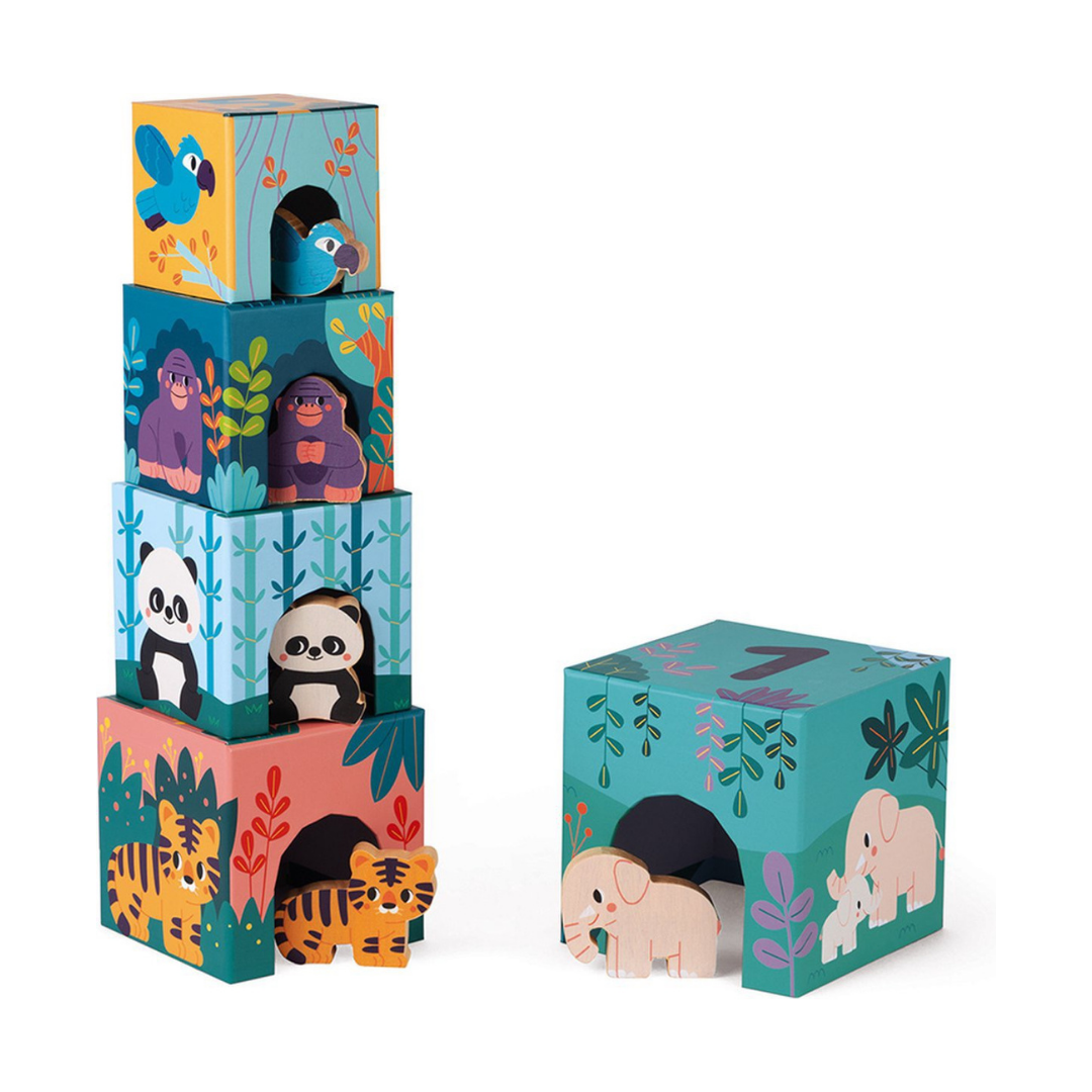 Janod - Stapeltoren met speelfiguren