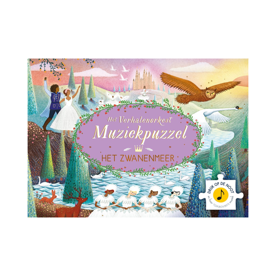 Muziekpuzzel het zwanenmeer