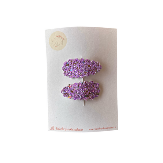 Purple hairpin