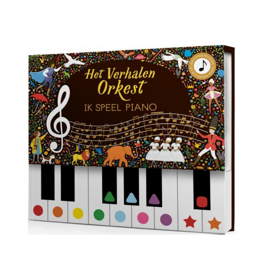 Het verhalen orkest ik speel piano