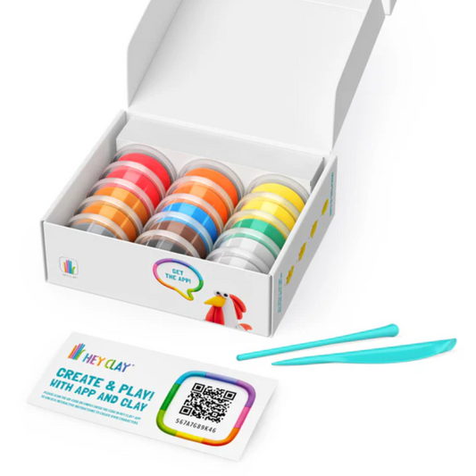 HeyClay - boerderij vogels 15 blikjes