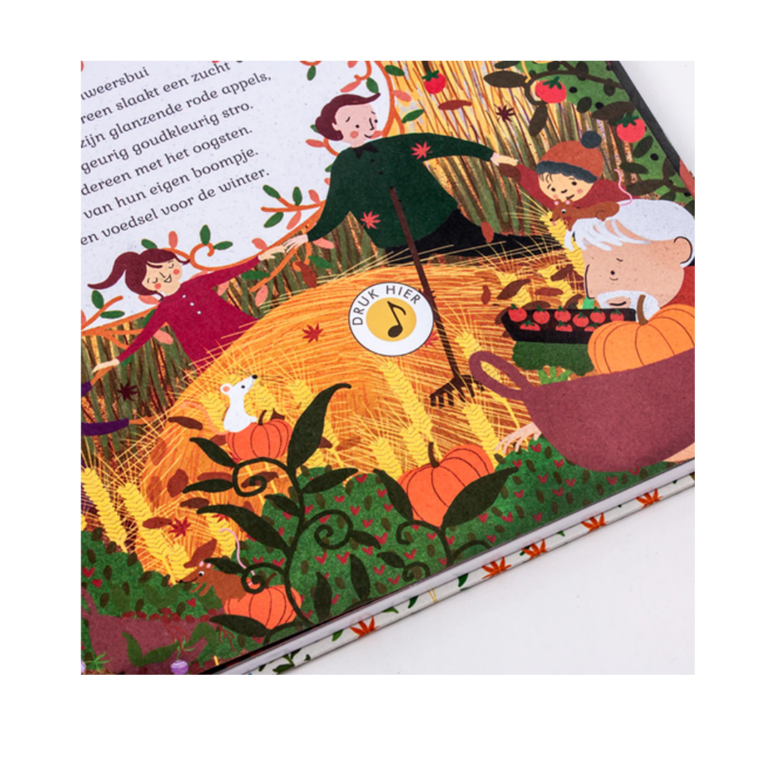 Het verhalen orkest de vier jaargetijden