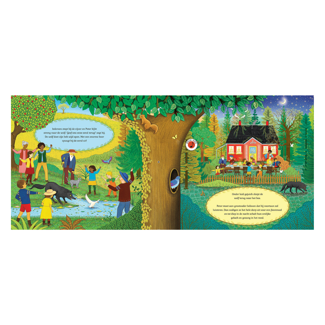 Het verhalen orkest - Peter en de wolf