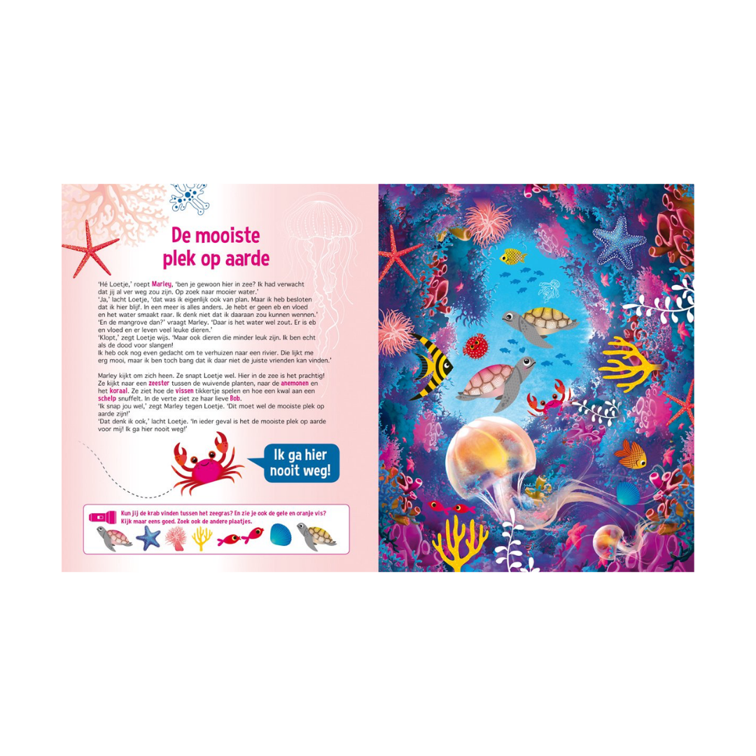 Speuren in het water