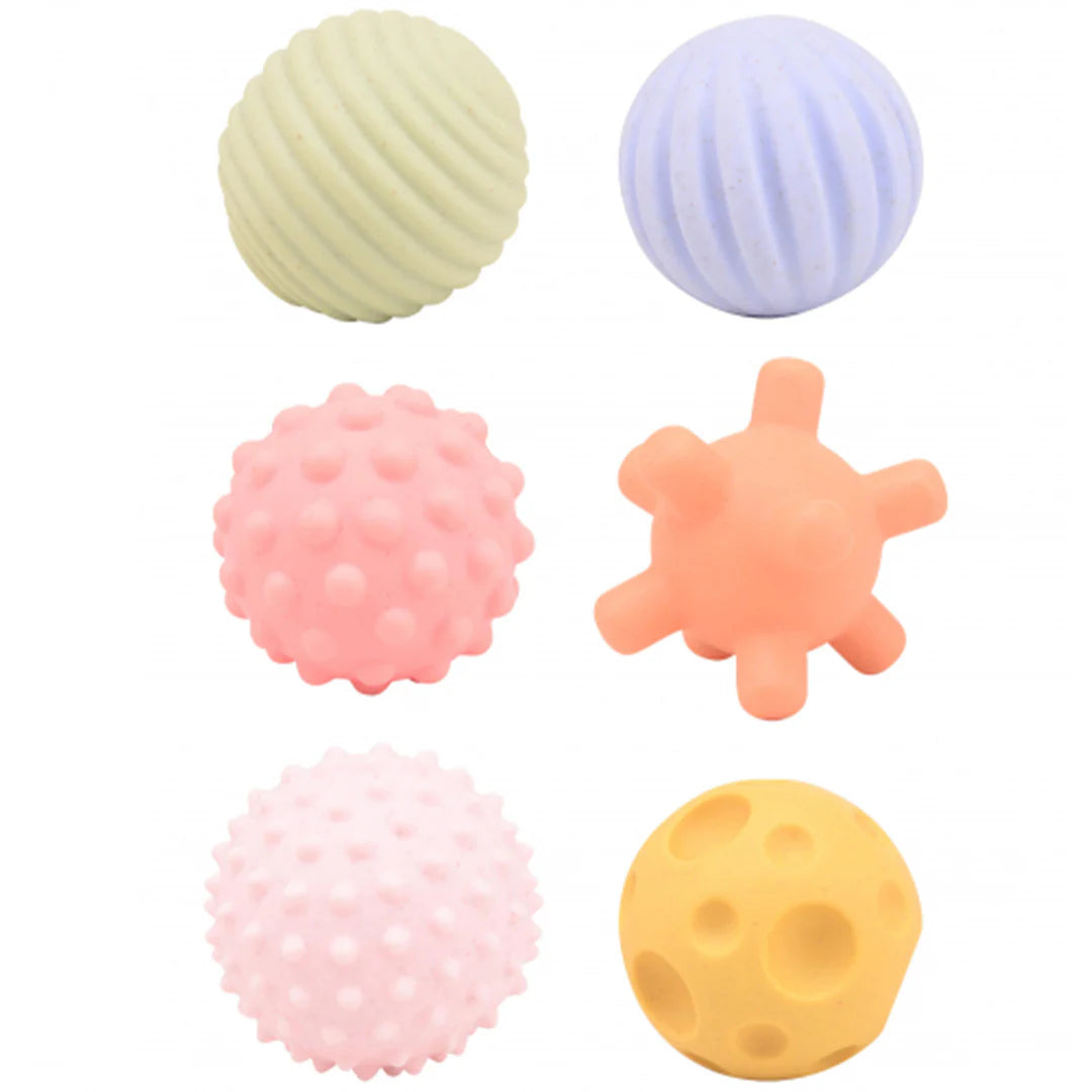 Happy World Sensorische ballen (6 stuks)