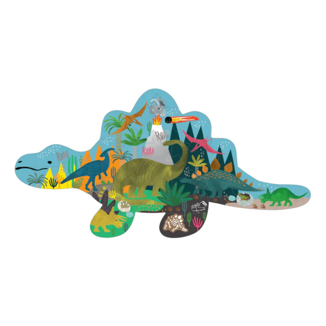 Floss & Rock puzzel dino - 20 stuks