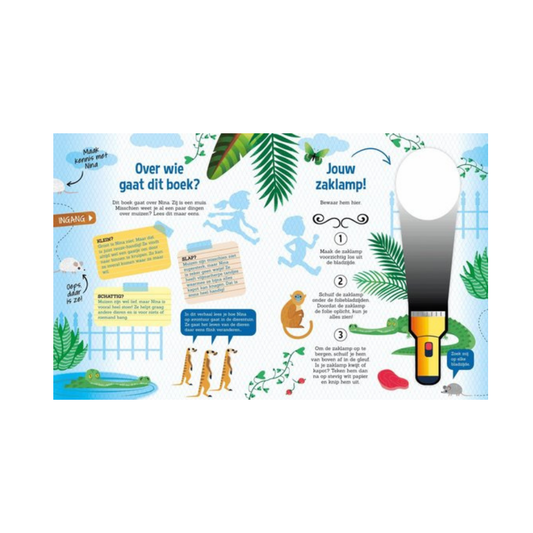 Speuren in de dierentuin