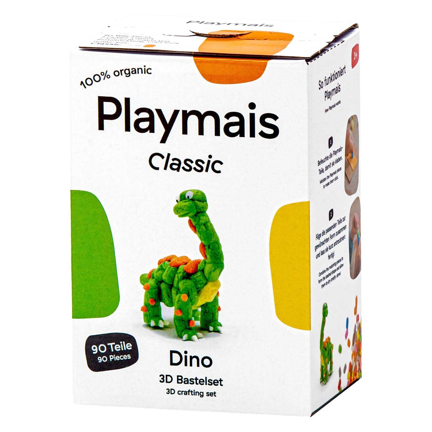 PlayMais Classic 3D Dino (90 stuks)