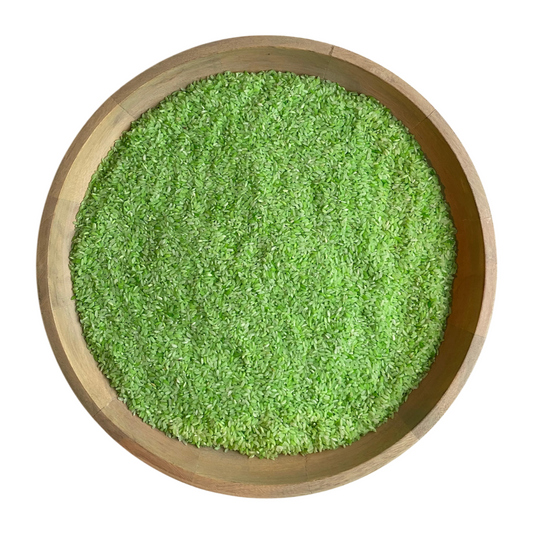 Speelrijst groen 300 gram
