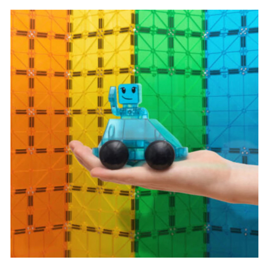 MAGNA-TILES Dashers - Voertuigen & Figuren Set (6-delig)