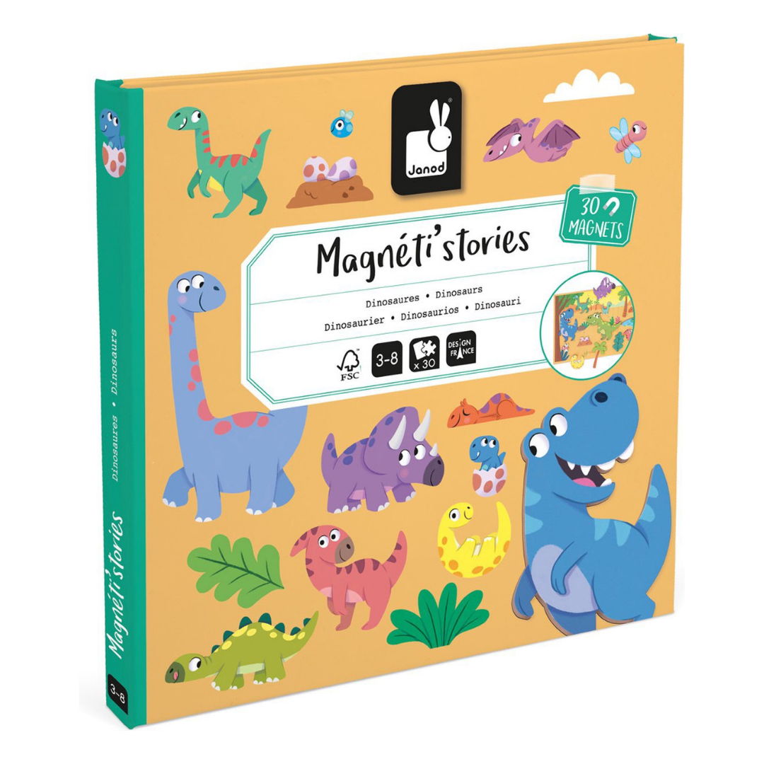 Janod - Magneti Stories Dinosaurus