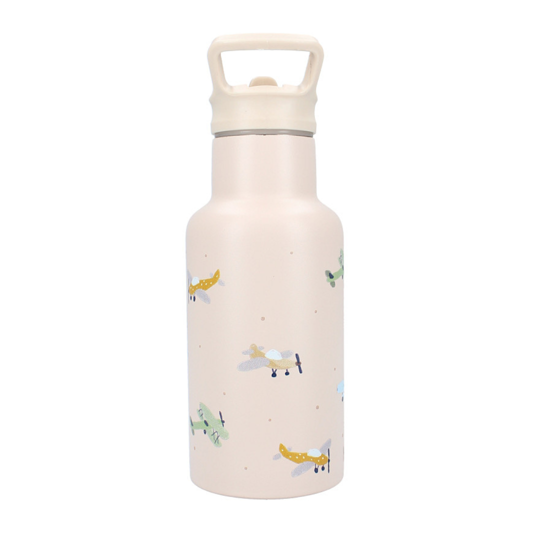 Drinkfles 350ml Small Talk - beige