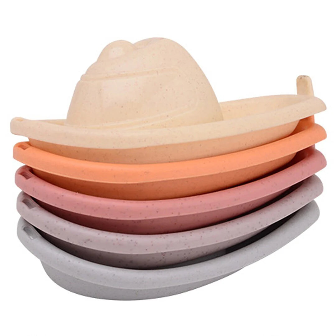 Happy World Stapelbare badbootjes (5 stuks)