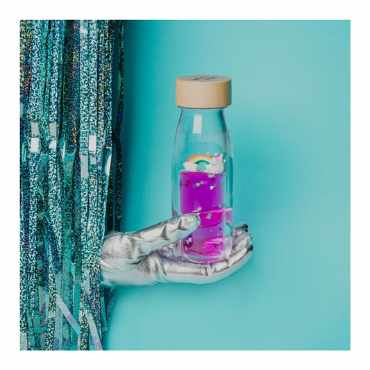 Petit Boum - Sensorische Fles Move - Magische Regenboog