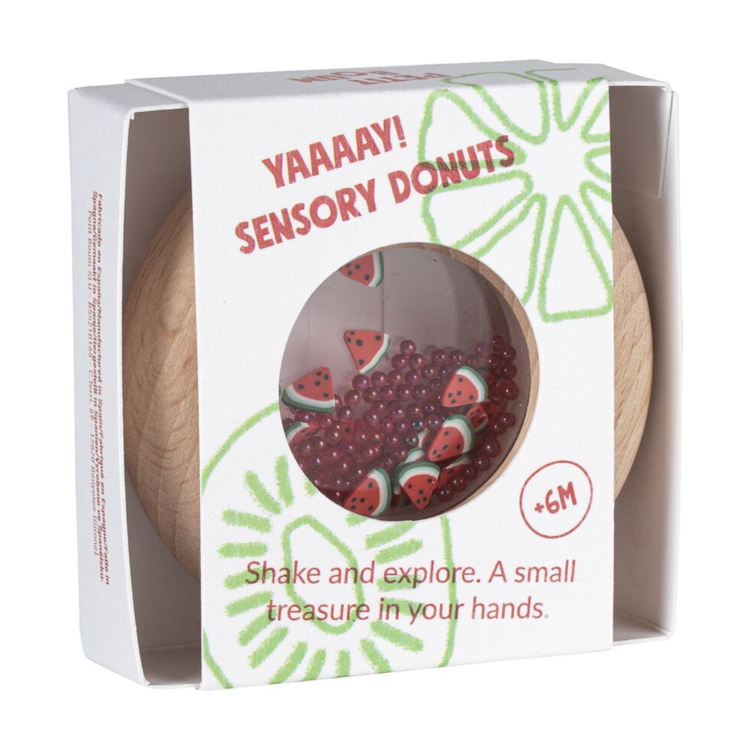 Petit Boum - Sensorische Donut - Watermeloen