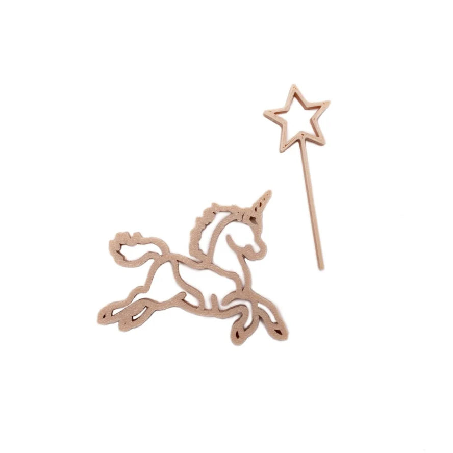 Grennn uitsteker eenhoorn en toverstaf