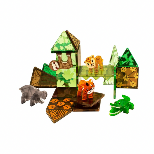 MAGNA-TILES® Jungle Animals 25 stuks