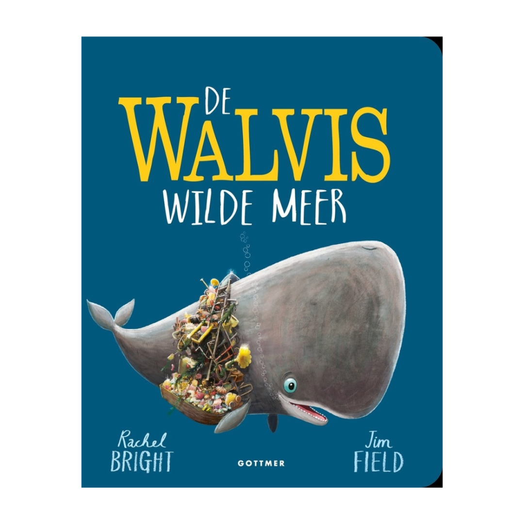 De walvis wilde meer (Kartonboek)