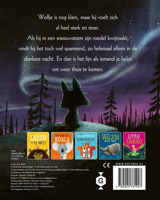 Wolfje wil naar huis (kartonboek)