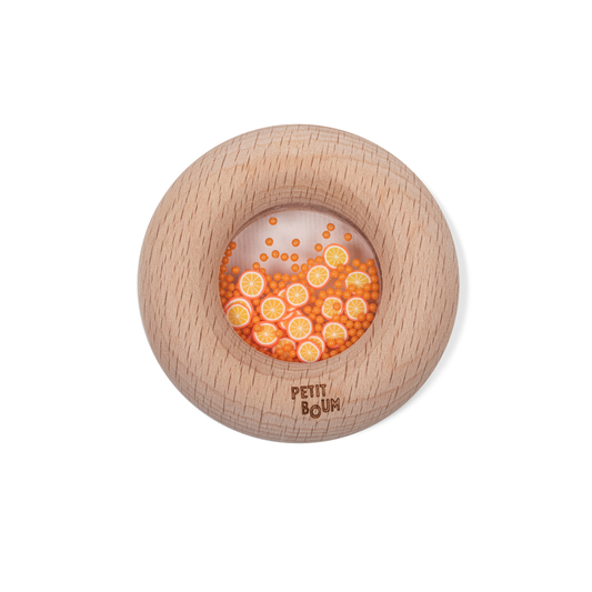 Petit Boum Sensorische Donut – Sinaasappel