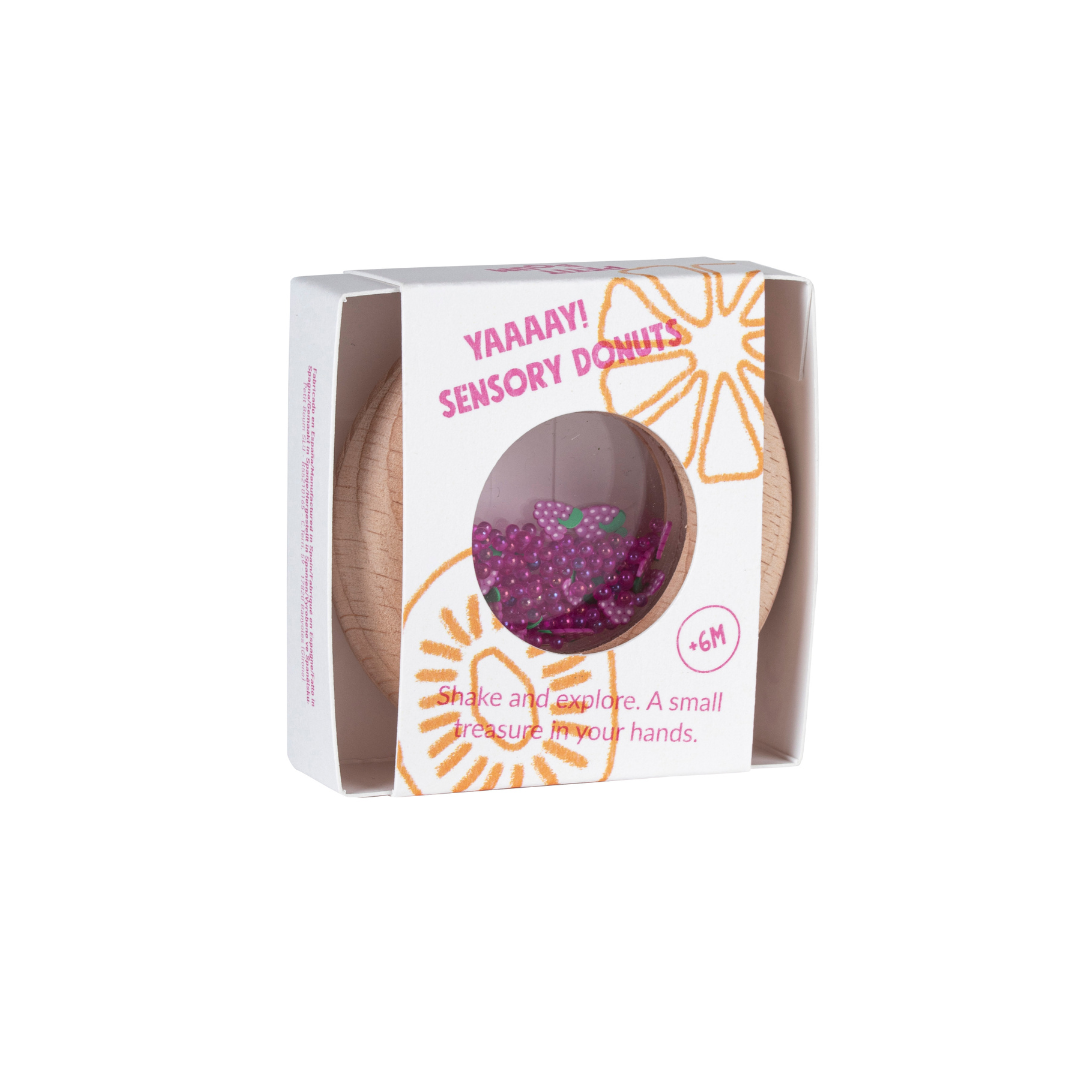 Petit Boum Sensorische Donut – Druiven