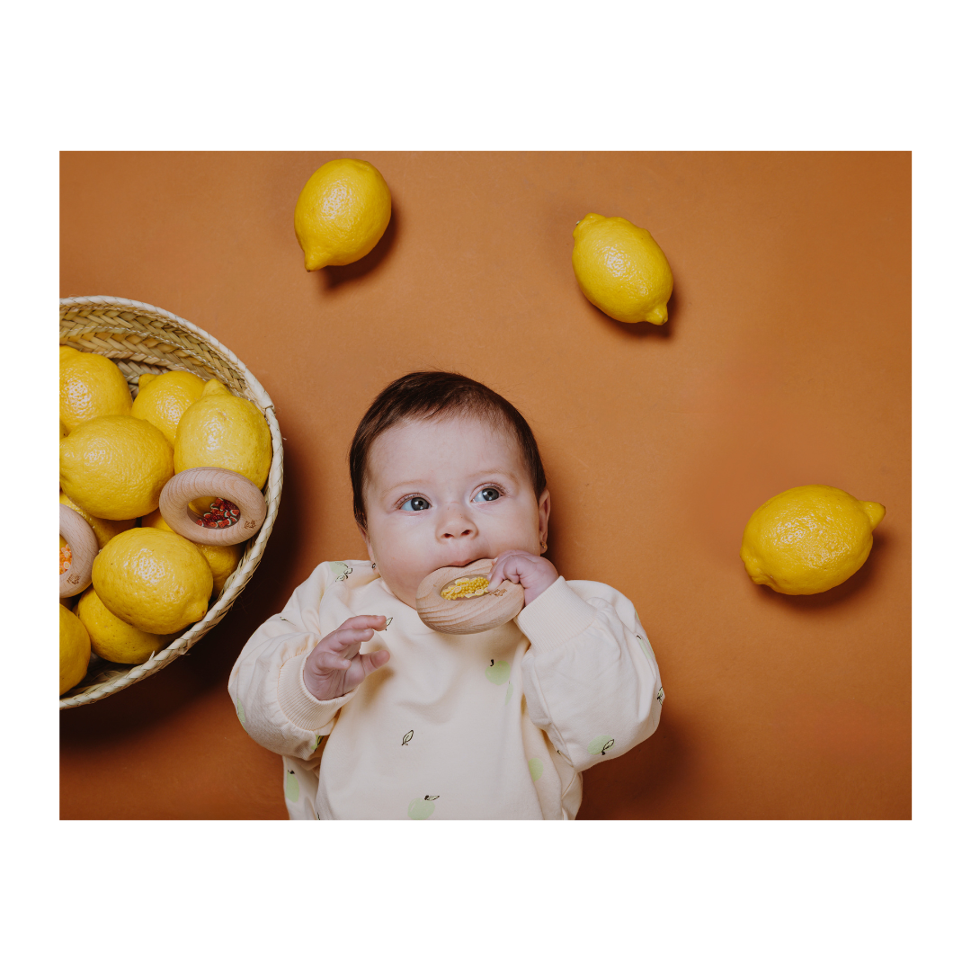 Petit Boum Sensorische Donut – Citroen