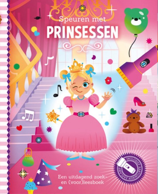 Speuren met prinsessen – Zaklampboek