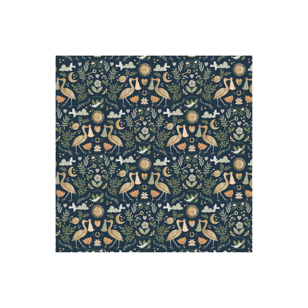 Inpakpapier ooievaar