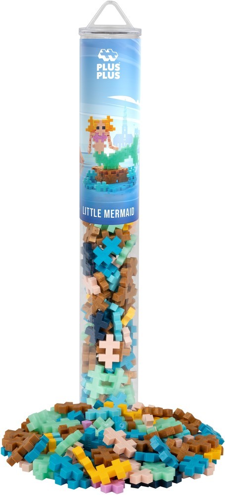 Plus-Plus Tube Zeemeermin – 100 stuks