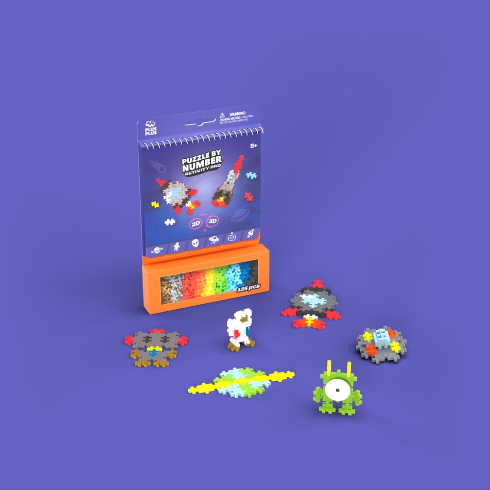Plus-Plus Activity Pad – Ruimte